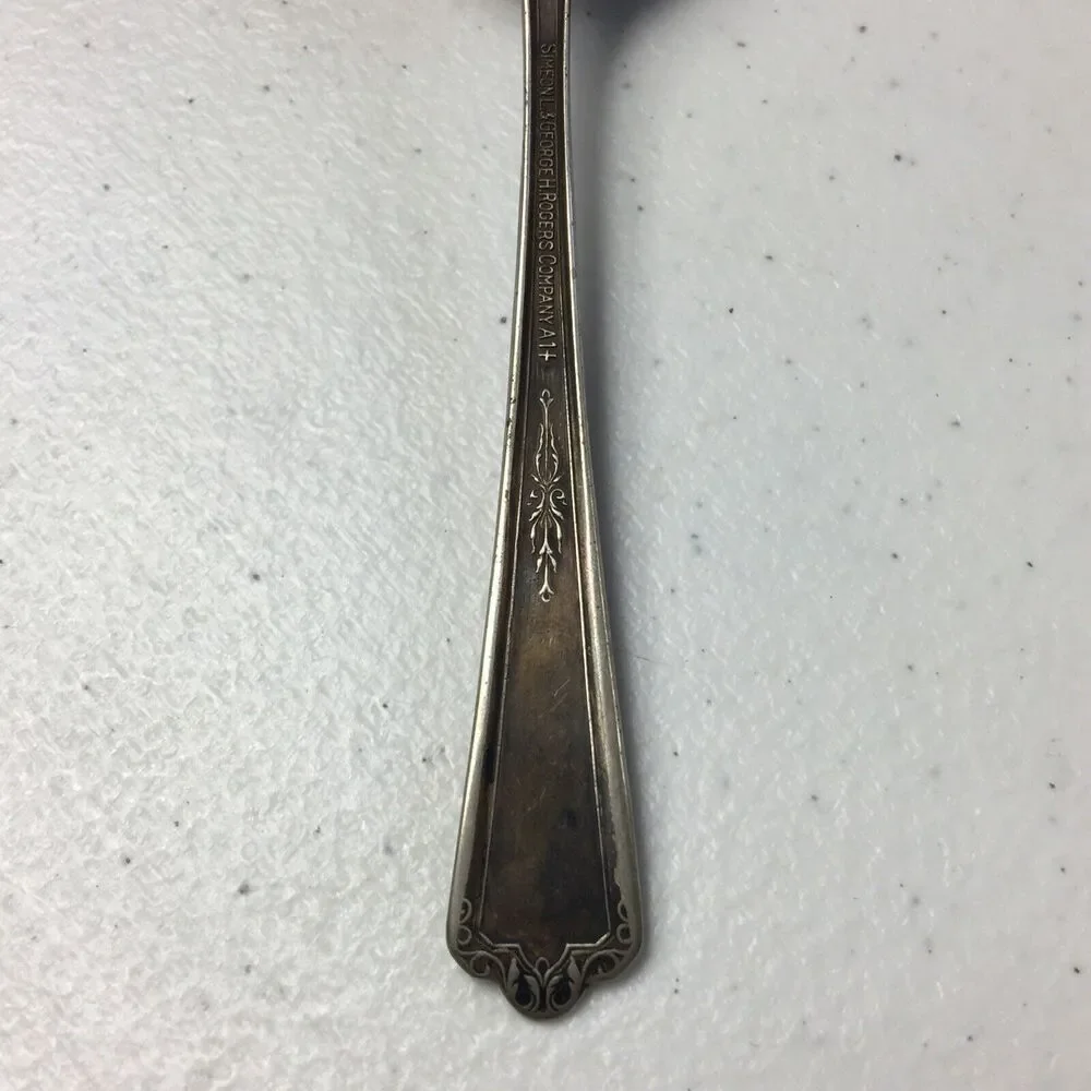 Vintage Simeon L & George H Rogers Company Spoon A1+ Silverplate Silver Plated